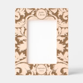 12x18 Fettformatierte botanische Blätter mit benut Geätzte Rahmen (Vorderseite)