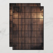 12x18 Floor Paper Gridmap2 Einladung (Vorne/Hinten)