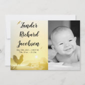 12x18 Foto Geburtshilfe Ankündigung Army Sunny Mor (Vorderseite)