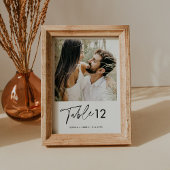 12x18 für Minimalistisches Foto Einladung