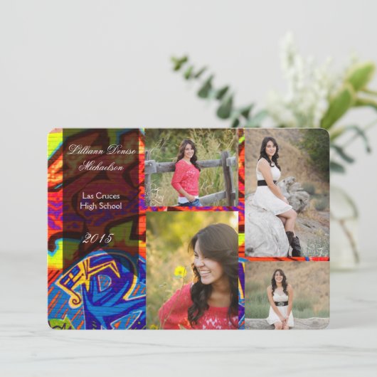 12x18 Graffiti Paint Air Brush Senior Ankündigung (Stehend Vorderseite)