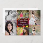 12x18 Graffiti Paint Air Brush Senior Ankündigung (Vorne/Hinten)