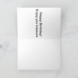 12x18 Grußkarte. Alles Gute zum Geburtstag, Matey! Dankeskarte