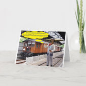 12x18 Grußkarte. Glücklicher Vater-Tag. ankole-wat Dankeskarte (Vorderseite)