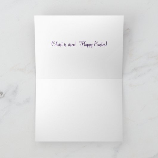 12x18 Grußkarte. Happy Oaster. klipspringer/bu Dankeskarte (Innenseite)