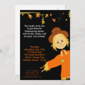 12x18 Herbstspur Erntedank Party Einladung (Vorne/Hinten)