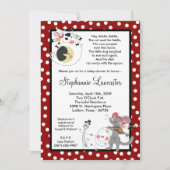 12x18 Hey Diddle Didd Kinderzimmer Kinderdusche Ei Einladung (Vorderseite)