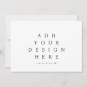 12x18" Horizontale Landschaftskarten Einladung (Vorderseite)