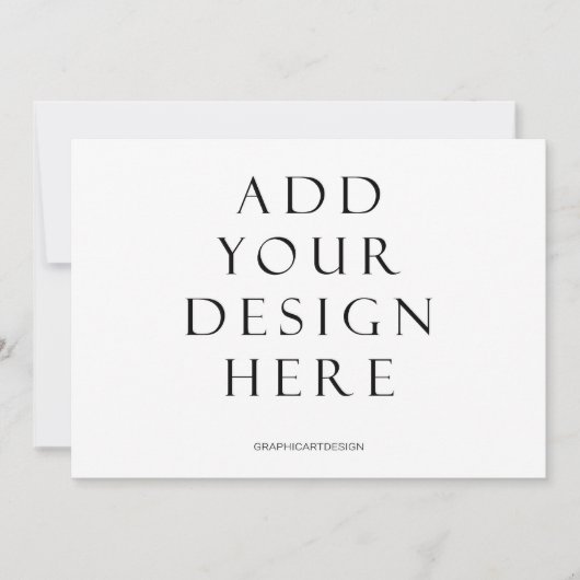 12x18" Horizontaler Einladungskartendruck Einladung (Vorderseite)