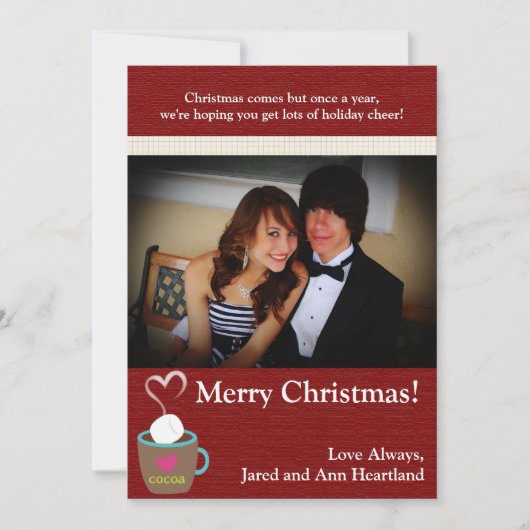 12x18 Hot Cup of Coco Einladung (Vorderseite)