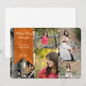 12x18 Hunters Camouflage Camouflage Senior Ankündi Ankündigung (Vorne/Hinten)