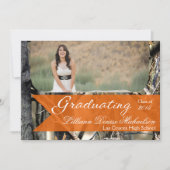 12x18 Hunters Camouflage Camouflage Senior Ankündi Ankündigung (Vorderseite)