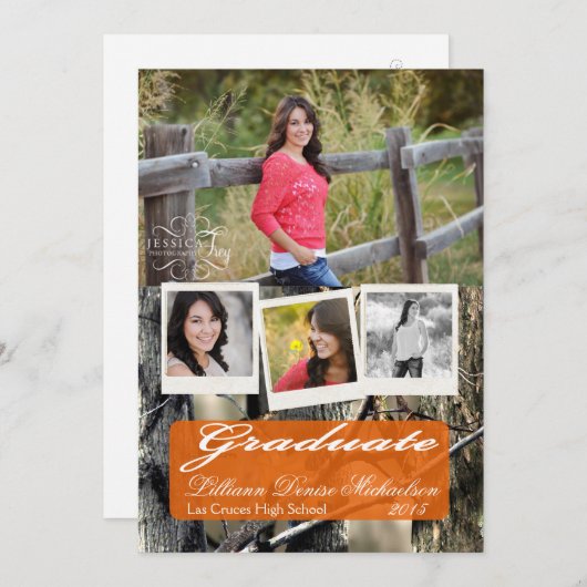 12x18 Hunters Camouflage Camouflage Wo Senior Ankü Ankündigung (Vorne/Hinten)