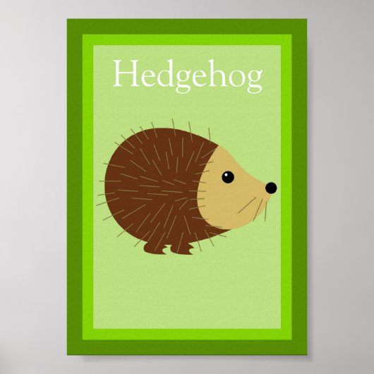 12x18 Igel Forest Friends - The Restaurant Poster (Vorne)