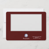 12x18 In. Flat TY Message Card Halloween Samoyed  Dankeskarte (Rückseite)