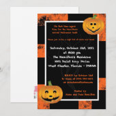 12x18 Jack-O-Lantern-Fun-Party Einladung (Vorne/Hinten)
