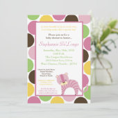 12x18 Jungle Queen Tiger Baby Dusche Einladung (Stehend Vorderseite)