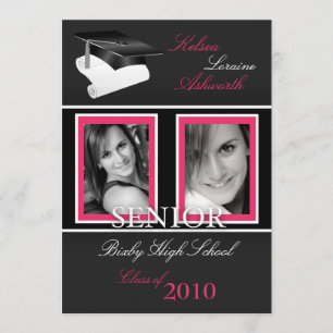 12x18 Kappen-u. Diplom-Foto-Abschluss-Mitteilung Ankündigung