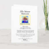 12x18 Karte-Bär, Fox-Während Sie das Schlafen Karte (Rückseite)