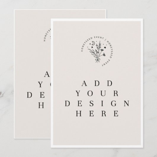 12x18" Karten (Vorne/Hinten)