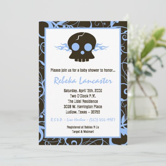 12x18 laden - einladung (Stehend Vorderseite)