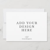 12x18" Landschaftsbild - Urlaubskartendruck Feiertagskarte (Vorderseite)