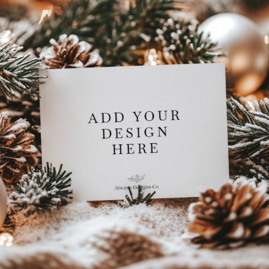 12x18" Landschaftsbild - Urlaubskartendruck Feiertagskarte