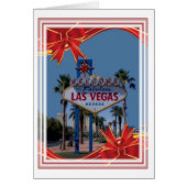 12x18 Las Vegas Weihnachtskarte Persönlich für Sie (Vorne)