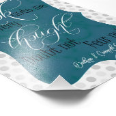 12x18 LDS Inspiration Zitat Fotodruck (Ecke)