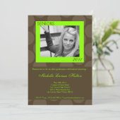 12x18 Limon Circle Polk Foto Abschluss Ankündigung (Stehend Vorderseite)