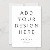 12x18" Magnetkartendruck Magneteinladung (Vorderseite)