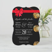 12x18 Marine Dress Blues Uniform Hochzeit Einladun Einladung (Stehend Vorderseite)