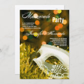 12x18 Masquerade Quinceanera Birthday Einladung (Vorne/Hinten)
