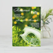 12x18 Masquerade Quinceanera Birthday Einladung (Stehend Vorderseite)