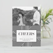 12x18 mutige Feiertags-Verlobung, Einladung (Stehend Vorderseite)