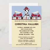 12x18 Nojo Fire Motor Dusche Einladung (Vorne/Hinten)