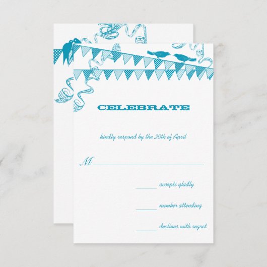 12x18 oops einladung (Vorne/Hinten)