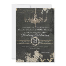 12x18 Paris Chalkboard Vintag Kronleuchter Typogra