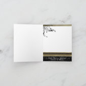 12x18 personalisierte FALTENDE FOTO Feiertagskarte (Innenseite)