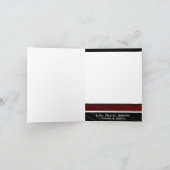 12x18 Personalisierte FOTO-Grußkarte Feiertagskarte (Innenseite)