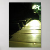 12x18 Piano in Sunlight Poster (Vorne)