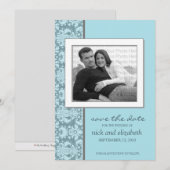 12x18 Pick DEIN EIGENES Farbbarometer Save the Dat Date (Vorne/Hinten)