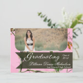 12x18 Pink Hunters Camouflage Camoufla Höhere Ankü Ankündigung (Stehend Vorderseite)