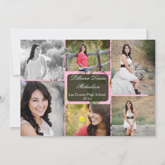 12x18 Pink Hunters Camouflage Camoufla Höhere Ankü Ankündigung (Vorderseite)