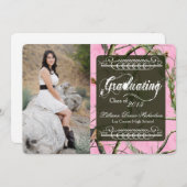 12x18 Pink Hunters Camouflage Camoufla Höhere Ankü Ankündigung (Vorne/Hinten)