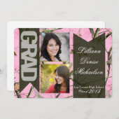 12x18 Pink Hunters Camouflage Camoufla Höhere Ankü Ankündigung (Vorne/Hinten)