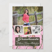 12x18 Pink Hunters Camouflage Camoufla Höhere Ankü Ankündigung (Vorderseite)