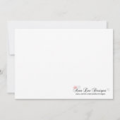 12x18 Pink Polka Dot Foto Abschluss Ankündigung (Rückseite)