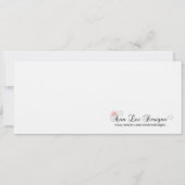 12x18 Polka Dot Quinceanera Einladung zum Geburtst (Rückseite)