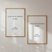 12x18" Portrait Art Print Poster